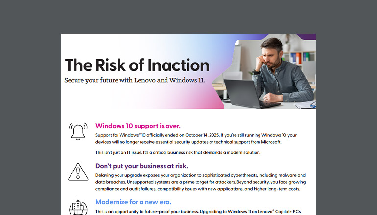 Article The Risk of Inaction Image