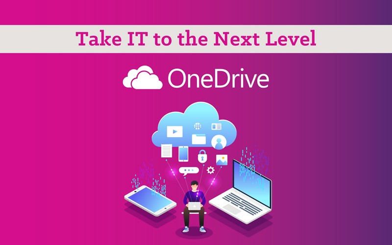 The Next Level IT Guide to Microsoft OneDrive Thumbnail of OneDrive ebook available to download below