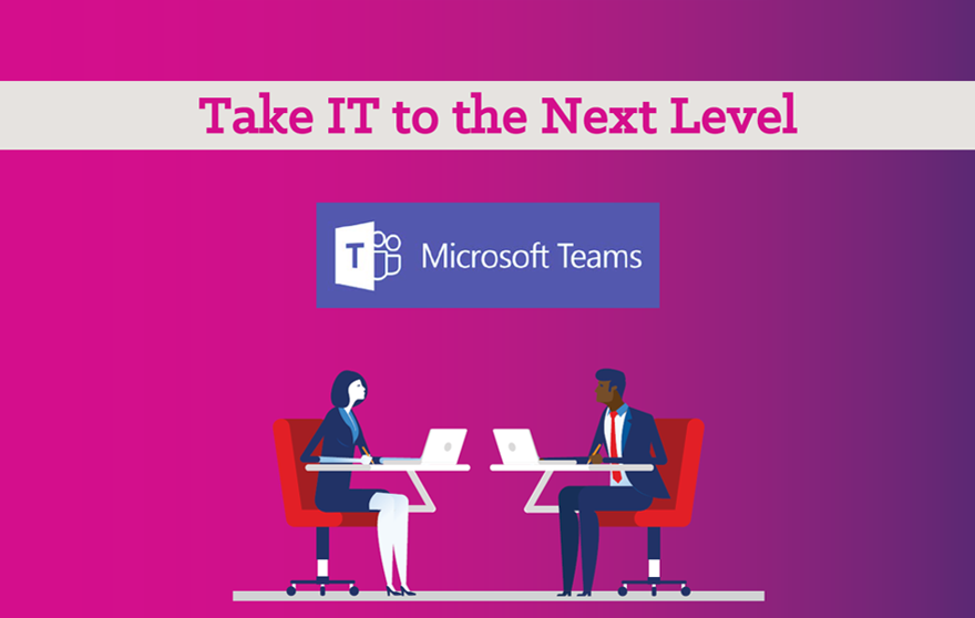 The Next Level IT Guide to Microsoft Teams Thumbnail of Microsoft Teams ebook available to download below