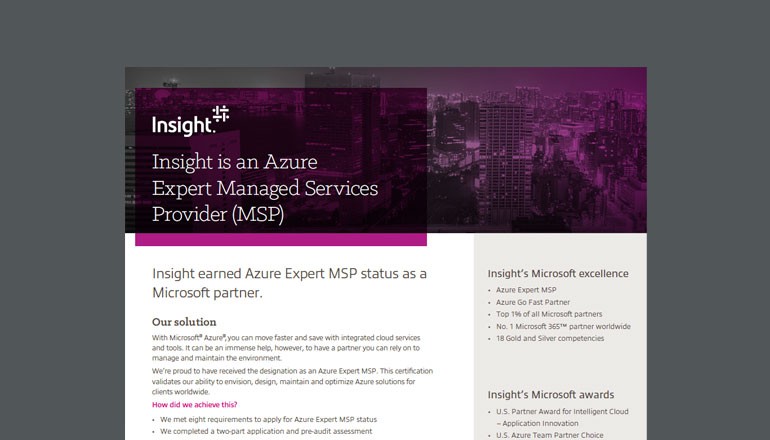Azure Expert Managed Services Provider Thumbnail of datasheet available to download below