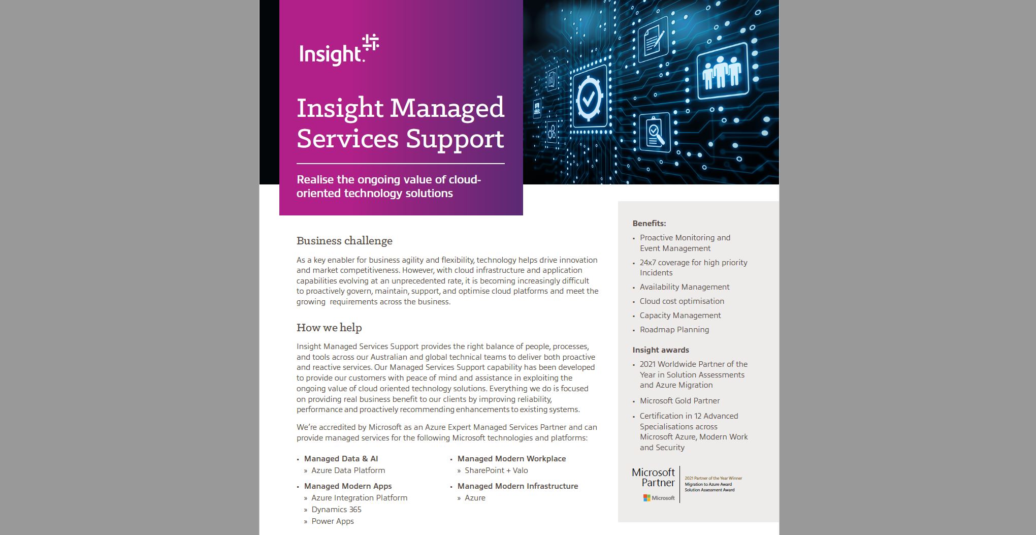 Thumbnail of datasheet available to download below