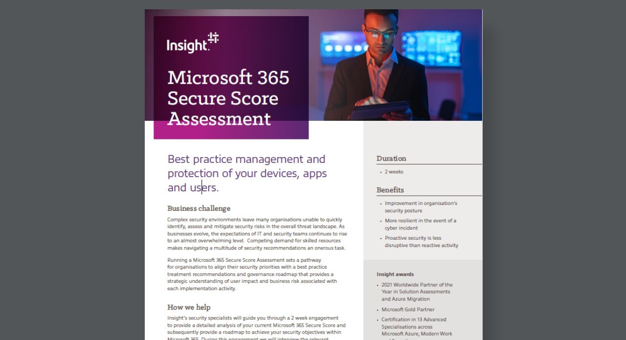 M365 Secure Score Assessment