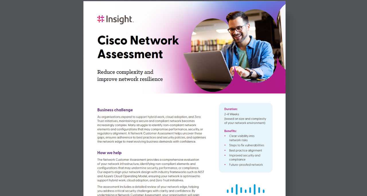 Cisco Network Assessment Thumbnail of asset available to download below