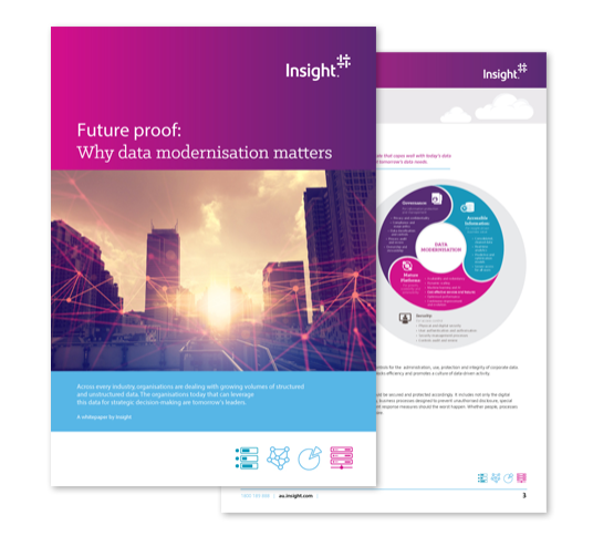 Why Data Modernisation Matters Cover to Why Data Modernisation Matters
