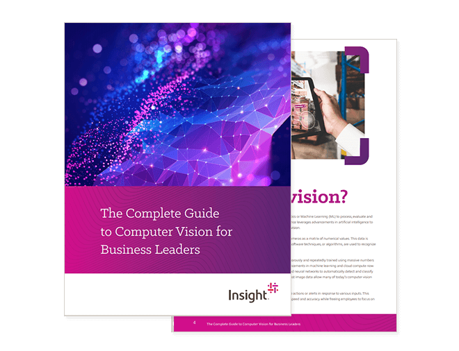 Cover of guide available to access by filling out the form on page. Computer vision, Guide to computer vision, Computer vision guide