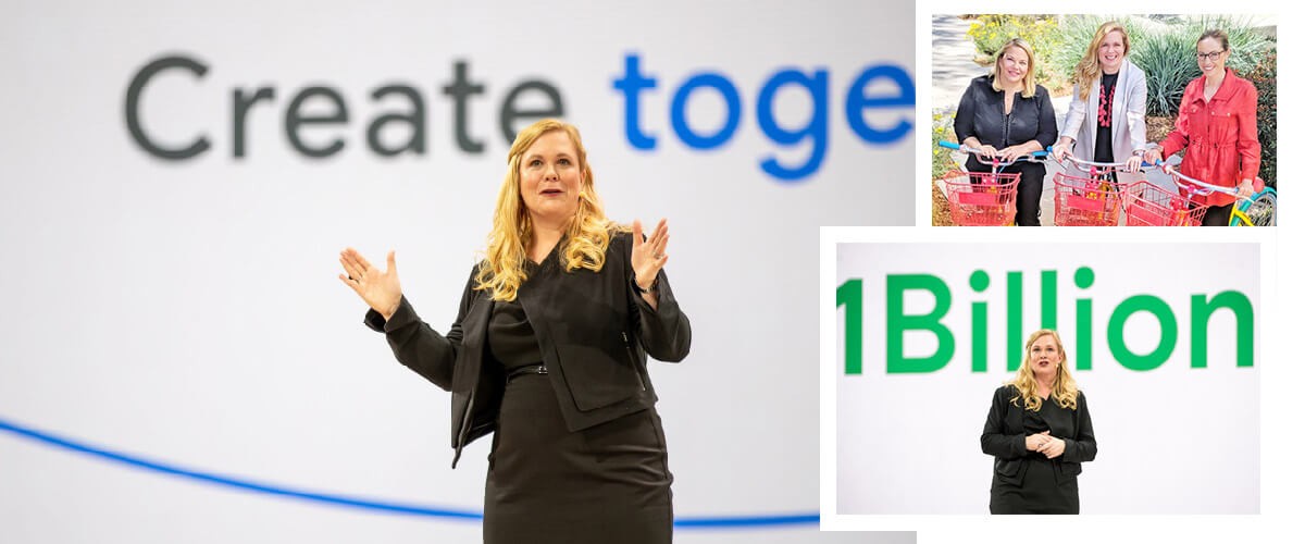 Business leaders today are challenged with decisions and responsibilities far beyond their job description. Carolee Gearhart, global channel chief and VP of global SMB sales for Google Cloud